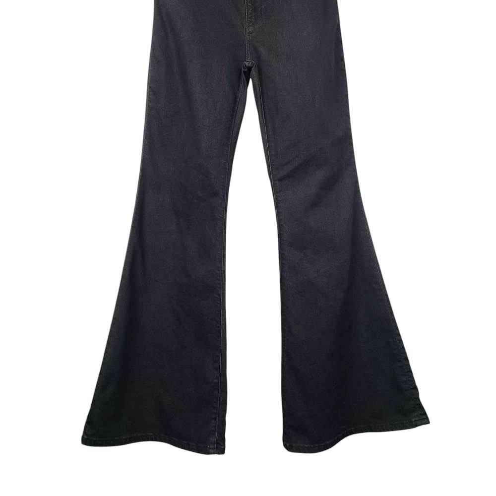 Abercrombie & Fitch The Flare Ultra High-Rise Jeans Size 27/4 Short - Picture 6 of 9